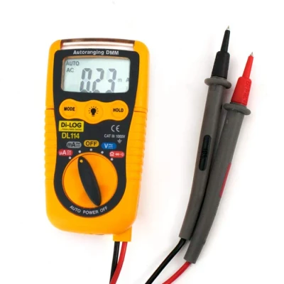 Image of Di Log Mini Digital Multimeter, Voltage Detector And Torch Dl114 142881