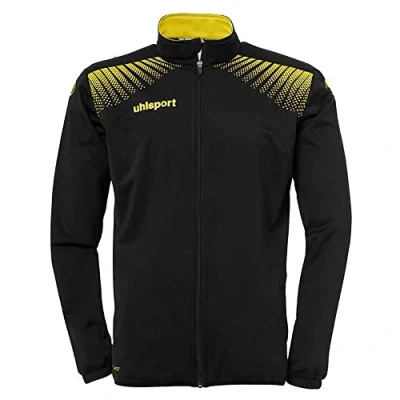 Image of Uhlsport Men Goal Classic Jacket Black/Lemon Yellow, X Large