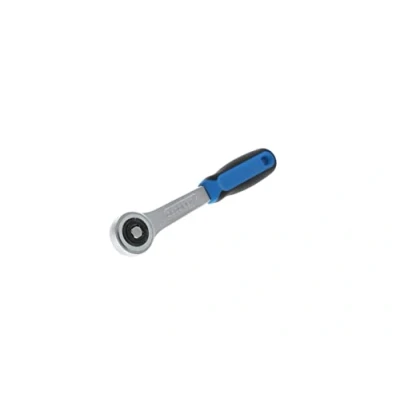 Image of GEDORE Ratchet handle with coupler, for 1/4&quot;, 6.3 mm drive, 18 reverse angle, push through square, 2C grip, 2093 Z 94