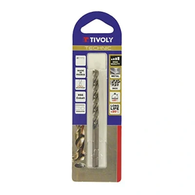 Image of Tivoly Technic Metal Drill Bit in Blister Pack, Clear, 11468520700