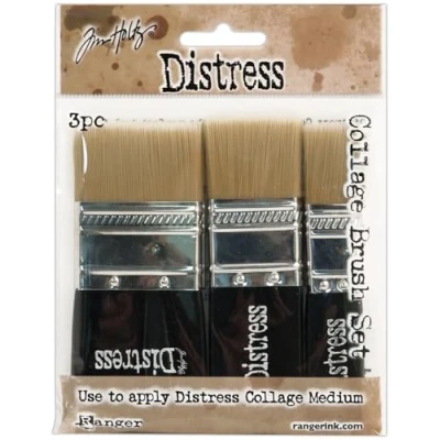 Image of Ranger Distress Collage Brush, , Pack of 3
