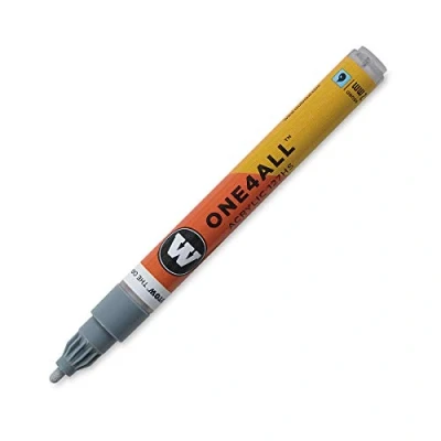Image of MOLOTOW ONE4ALL Acrylic Paint Marker, 2mm, Cool Grey Pastel, 1 Each (127.218)