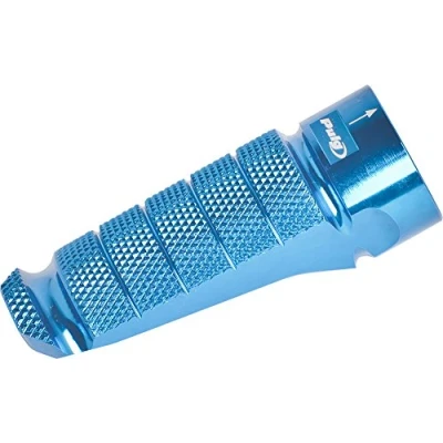Image of Puig 6301A Racing Model Footpegs, Blue, Set of 2
