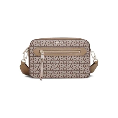 Image of DKNY Bryant AVE Camera BAG Across body bag, Women&#039;s, Size: One Size, Chino/shitake