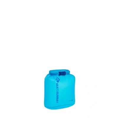 Image of Sea to Summit Ultra Sil Dry Bag XS 3L Waterproof Storage &amp; Organization Roll Top Patented Field Repair Buckle Fabric For Backpacking 17.1 x 14 20.7cm Atoll Blue 30g