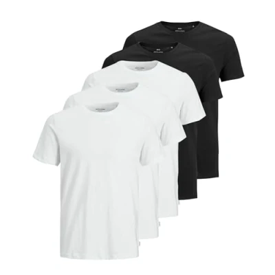 Image of JACK &amp; JONES Men’s T Shirt, Plain, Crew Neck, S