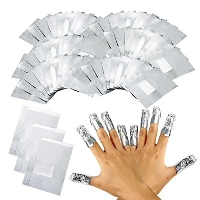 Image of CSL 100 x Nail Art Soak Off Remover Gel Polish Acrylic Removal Foil Wraps