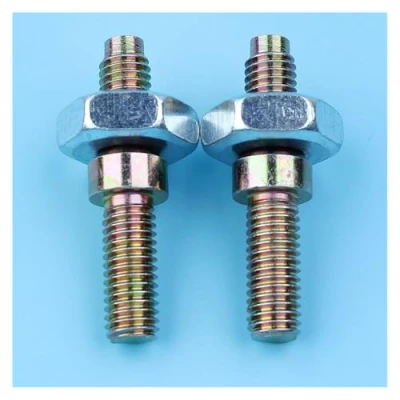 Image of 2pcs Bar Stud Nut Set For Stihl 042 044 046 066 MS440 MS460 MS461 MS650 MS660 038 064 024 026 MS260 028 032 036 MS360 Chainsaw