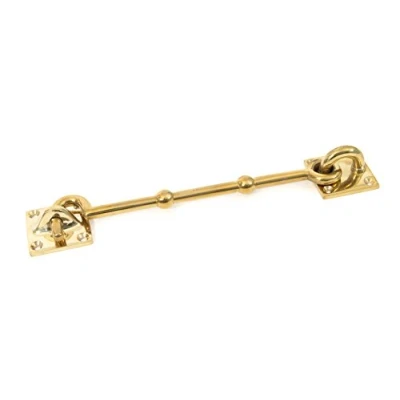 Image of From The Anvil 83549 3 inch Polished Brass Cabin Hook