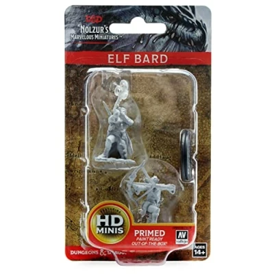 Image of Elf Male Bard Dungeons &amp; Dragons Nolzur’s Marvelous Miniatures Wizkids