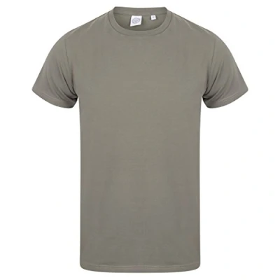 Image of SF Mens Feel Good Stretch T Shirt Khaki 2XL