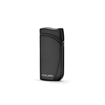 Image of Colibri Falcon Jet Lighter Powerful and Windproof Single Flame Blue Fuel Window Action Ignition Refill with Butane (No Gas Included) Nice Elegant Gift Box