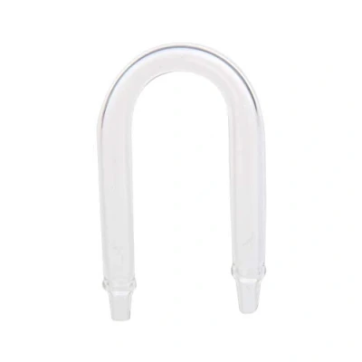 Image of Yeselino Aquarium Airline Tubing Stainless Steel Connectors U Shape Fish For Tank Air Tube Metal Pipe 4mm I.D. Line Hose Heater Light Thermometers Gravel Sand Decorations