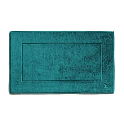Image of möve Superwuschel bath mat 60 x 100 cm made of % cotton, lagoon