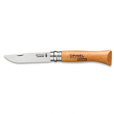 Image of Opinel No.6VRN Carbon Steel Blade Knife