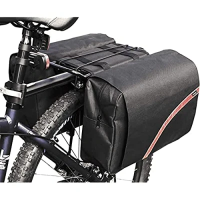 Image of Rolson 43277 Large Double Bike Pannier Bag