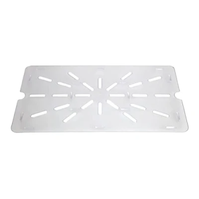 Image of Vogue Drainer Plates For Gastronorm Container Clear Dish Rack Holder