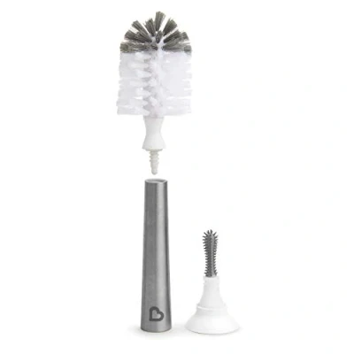 Image of Munchkin Shine Stainless Steel Bottle Brush and Refill Head