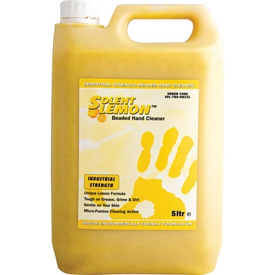 Image of Solent Cleaning Lemon Abrasive Hand Cleaner 5L