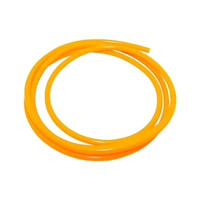Image of LAVMHAB Silicone Tube 3mm ID x 6mm OD 1.5m (4.9FT), Flexible Rubber Tubing Air Hose Water Pipe for Pump Transfer (Orange)