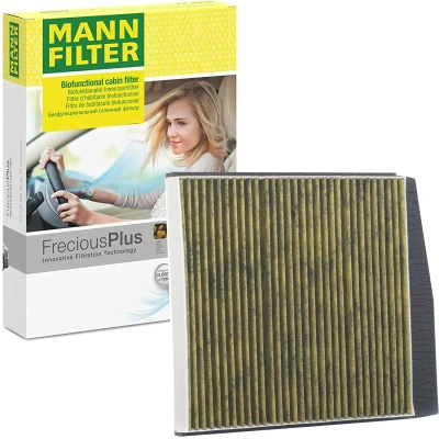 Image of 30630752, 30630754, 30676413, 9171756, 9204626 Pollen FILTER MANN FP 2855 VOLVO: XC90 I, S60 XC70 I Cross Country