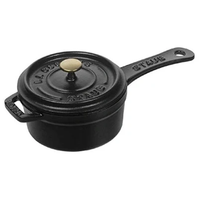 Image of STAUB Sauce pan Round 10cm Black