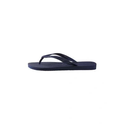 Image of Havaianas Unisex Tbar sandals, Size: 14 15, Navy blue Rubber/textile