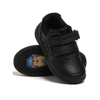 Image of Paw Patrol Boys School Shoes Black 6
