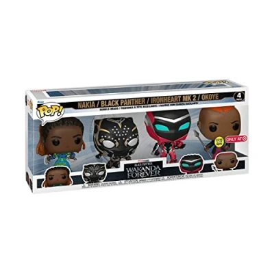 Image of Funko Pop! Marvel: Black Panther Wakanda Forever 4pk (GW)(Exc), Collectible Vinyl Figure 69112