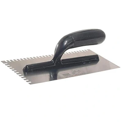 Image of Ragni R231 Mastic Trowel Serrated Edge, Black, 4mm