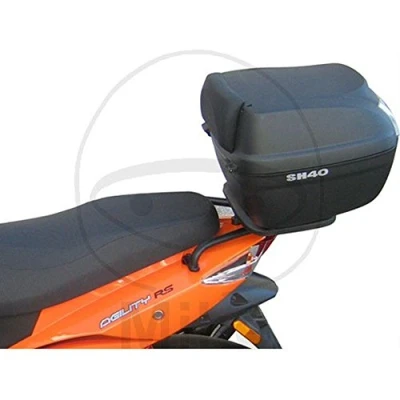 Image of SHAD K0GL51ST Top Case Fitting Kit for Kymco Agility 50 SR 2011, Black
