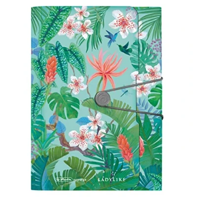 Image of Herlitz Ladylike Jungle PP 12F Expanding File
