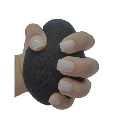 Image of 600 Pieces SQUARE False Nails SHORT Natural Full Cover Press On Nail Tips Professional Salon &amp; Home Use.