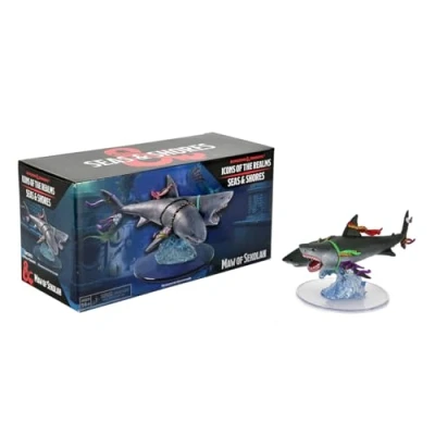 Image of Wizkids D&amp;D Icons of The Realms Prepainted Miniature Seas &amp; Shores Maw Sekolah Boxed Figure (Set 29)