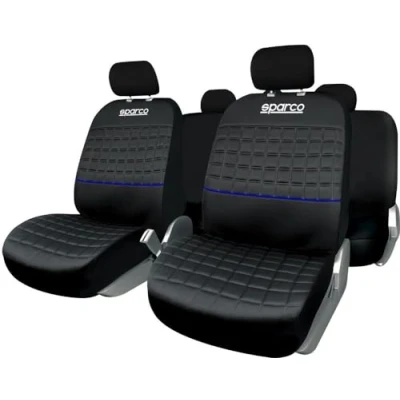Image of Sparco SPC1042RS Black with Red Trim