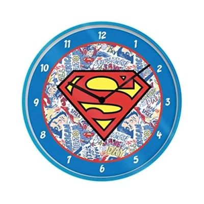 Image of Pyramid International SUPERMAN (LOGO) CLOCK