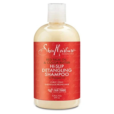 Image of Shea Moisture Red Palm Oil &amp; Cocoa Butter Detangling Shampoo 399ml