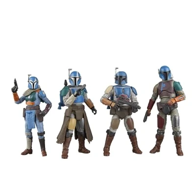Image of Star Wars The Vintage Collection Mandalorian Shriek Hawk, 9.5 cm 4 Pack