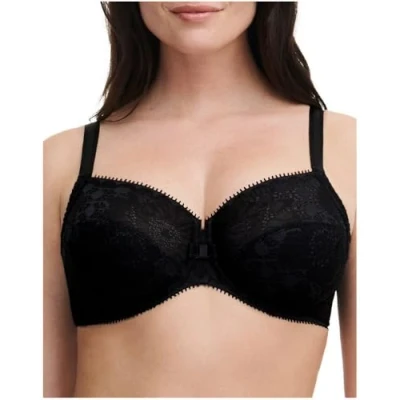 Image of Chantelle Women&#039;s, DAY TO NIGHT, Very Covering Underwired Bra, Women&#039;s lingerie, Schwarz, 36D