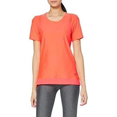 Image of Under Armour Women Vanish Short Sleeve Shirt After Burn/After Burn/Tonal (877), Small