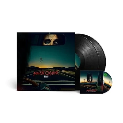 Image of Alice Cooper Road 180gm Red With Black Marble vinyl + DVD 2023 UK 2 LP set 0218617EMU