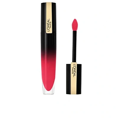 Image of L&#039;Oreal Paris Brilliant Signature High Shine Colour Pink Red Lip Ink 306 Be Innovative