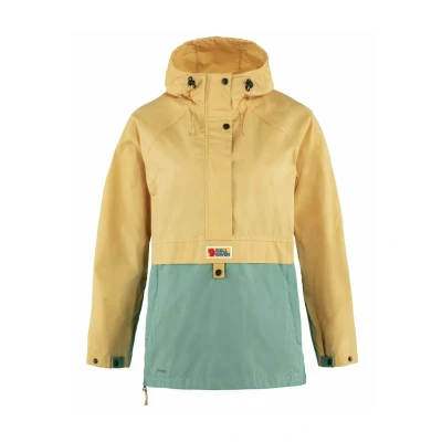 Image of Fjallraven 87009 133 676 Vardag Anorak W Jacket Women&#039;s Mais Yellow Aloe Green Size L