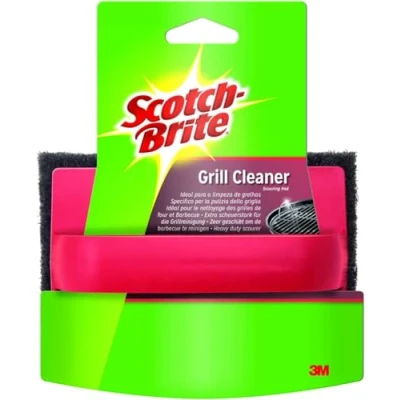 Image of Scotch Brite Grill Cleaner Scourer Plus Handle