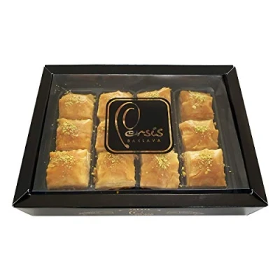 Image of Persis Premium Baklava Selection Variety Box 12 Pieces (Baklava Walnut)
