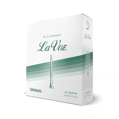 Image of Rico La Voz Medium Strength Reeds for Bb Clarinet (Pack of 10)
