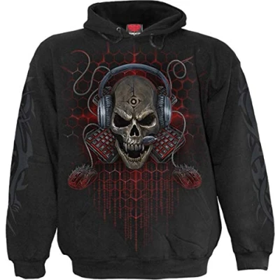 Image of Spiral Pc Gamer Kids Hoody Black M