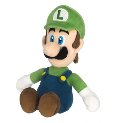 Image of Sanei Super Mario AC02 All Star Collection 10&quot; Luigi Plush, Small