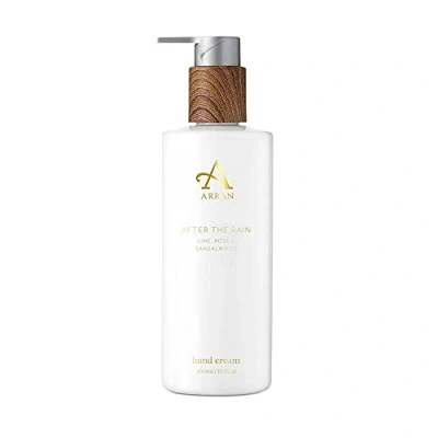 Image of Arran Sense of Scotland After the Rain Moisturising Hand Cream (300ml/10.1floz) Fresh, Sensual &amp; Gentle with Rose, Musk, Floral Citrus Woods