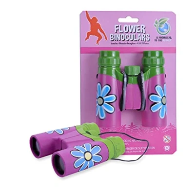 Image of Wild Republic Binoculars, Flower, Gifs for Kids, Party Supplies, Kids Toy, Great Nature Watching